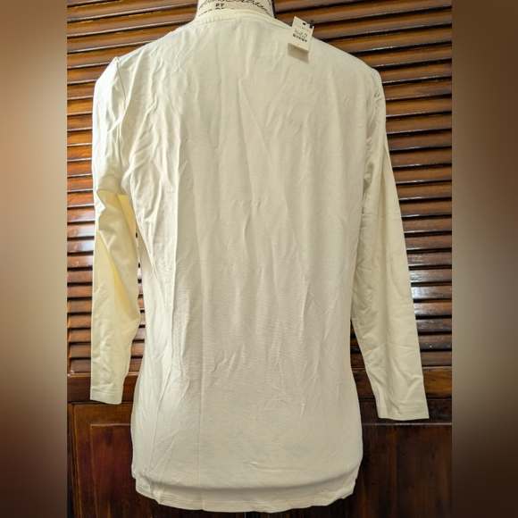 NWT Talbot's Quarter Sleeve Top - Picture 13 of 14